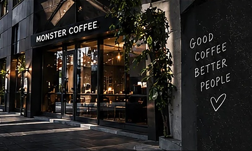 Фасад Monster Coffee
